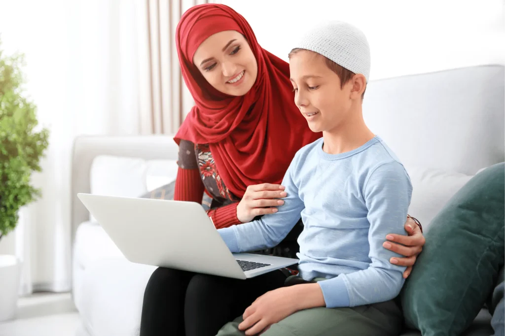 What are the unparalleled benefits of learning Quran online? 7 Student learning Quran online from home with dedicated Shia tutor