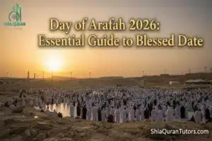 Muslim pilgrims gathering and praying at Mount Arafat in Mecca during the sacred Day of Arafah 2026.